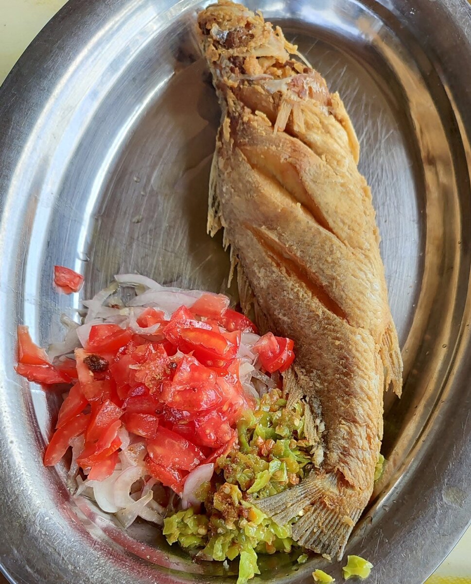 Plat de poisson grillé