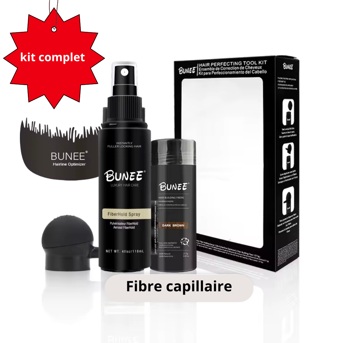 Kit Fibre Capillaire Bunee