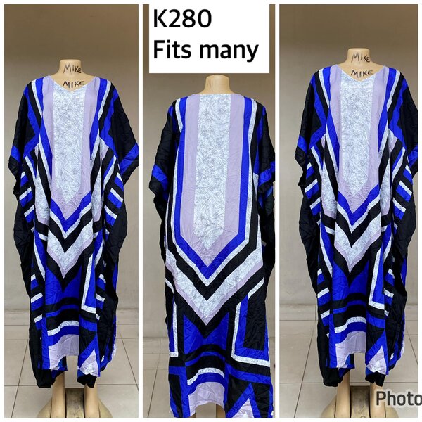 dress 7/8 blue striped