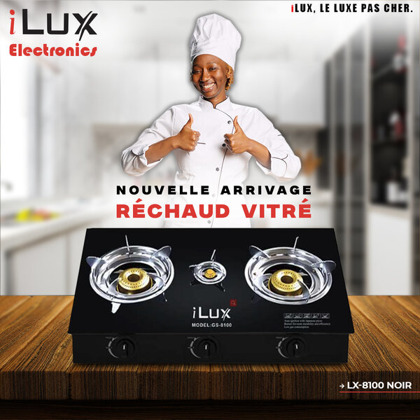 réchaud vitré iLux 