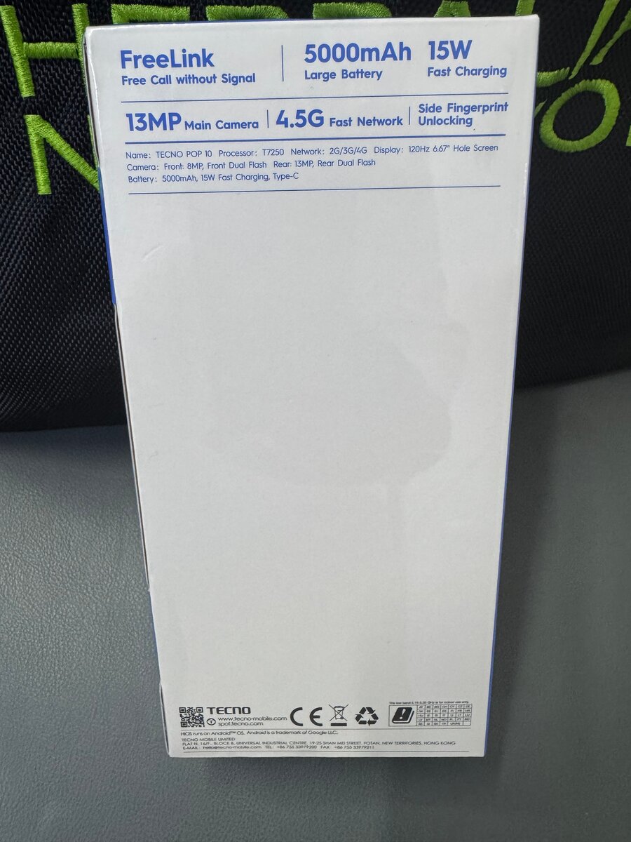 TECNO Pop 10 Smartphone