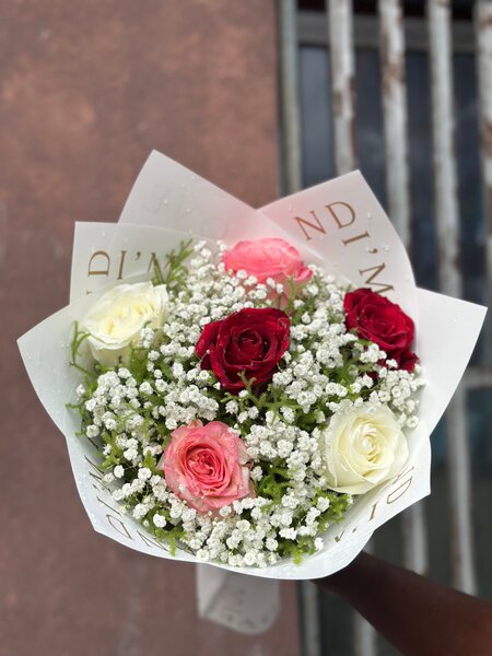 Bouquet de Roses Élégant