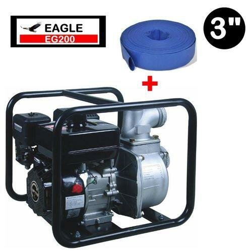 Eagle Motopompe WP-30 + Tuyau 50M - Multicolore