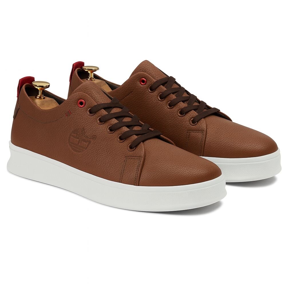 Sneakers en cuir pour homme