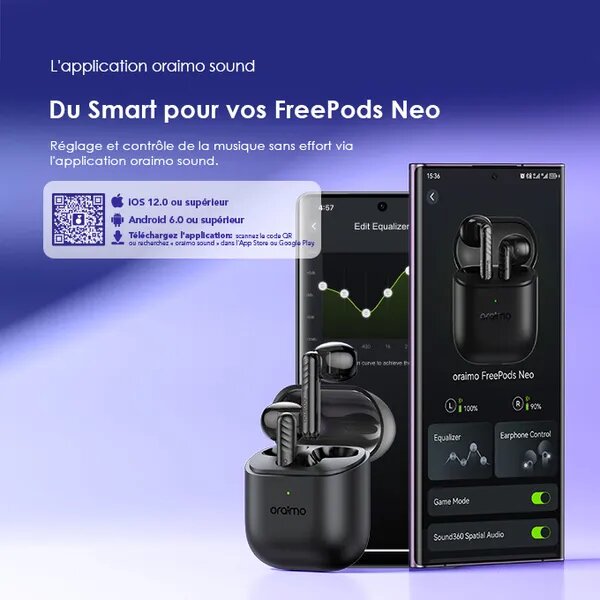 Écouteurs Oraimo FreePods Neo