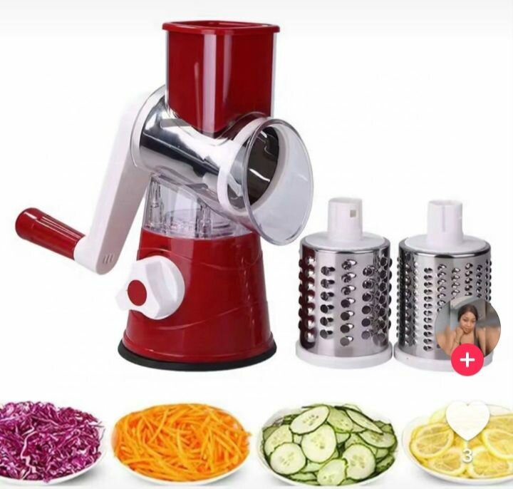 Râpe à tambour manuelle