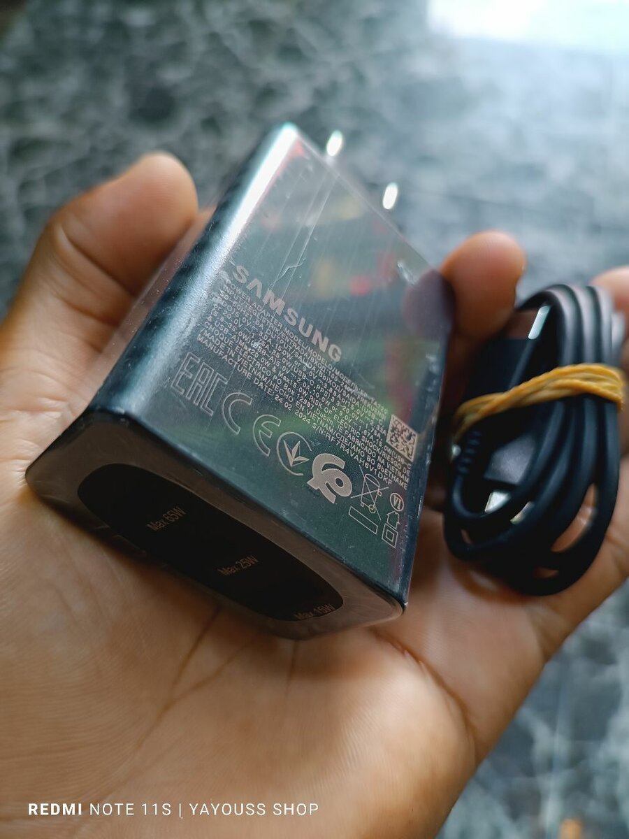 Chargeur Samsung trio 65W