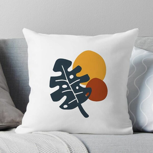 Coussin artistique coloré