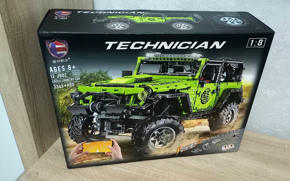 Конструктор ТехникJeepWrangler