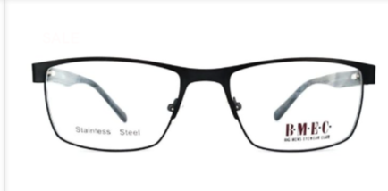 Eye glasses for men,B M E C matte black