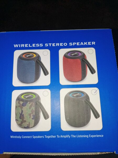 Enceinte Bluetooth Portable LED