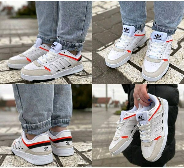 Baskets blanches élégantes unisexes