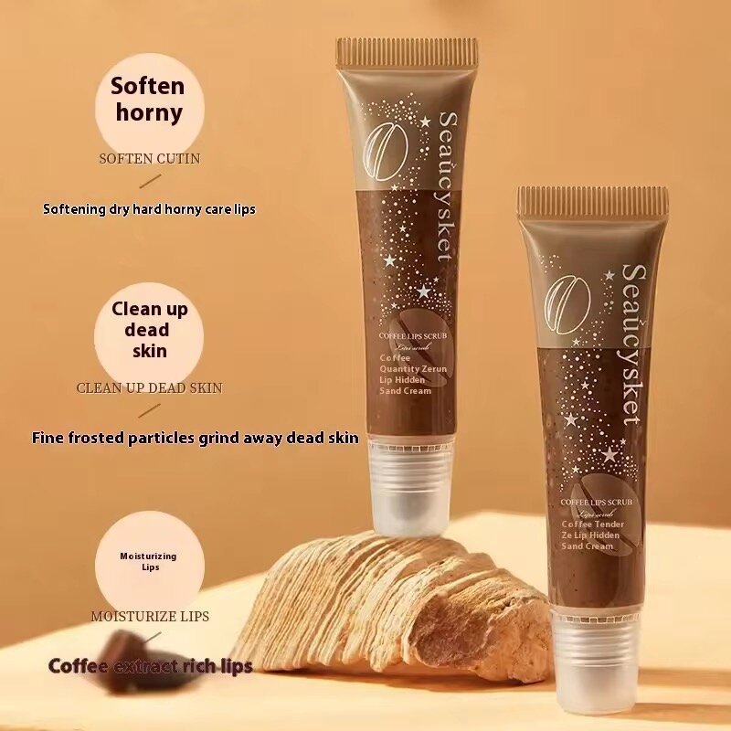 Gommage Lèvres au Café