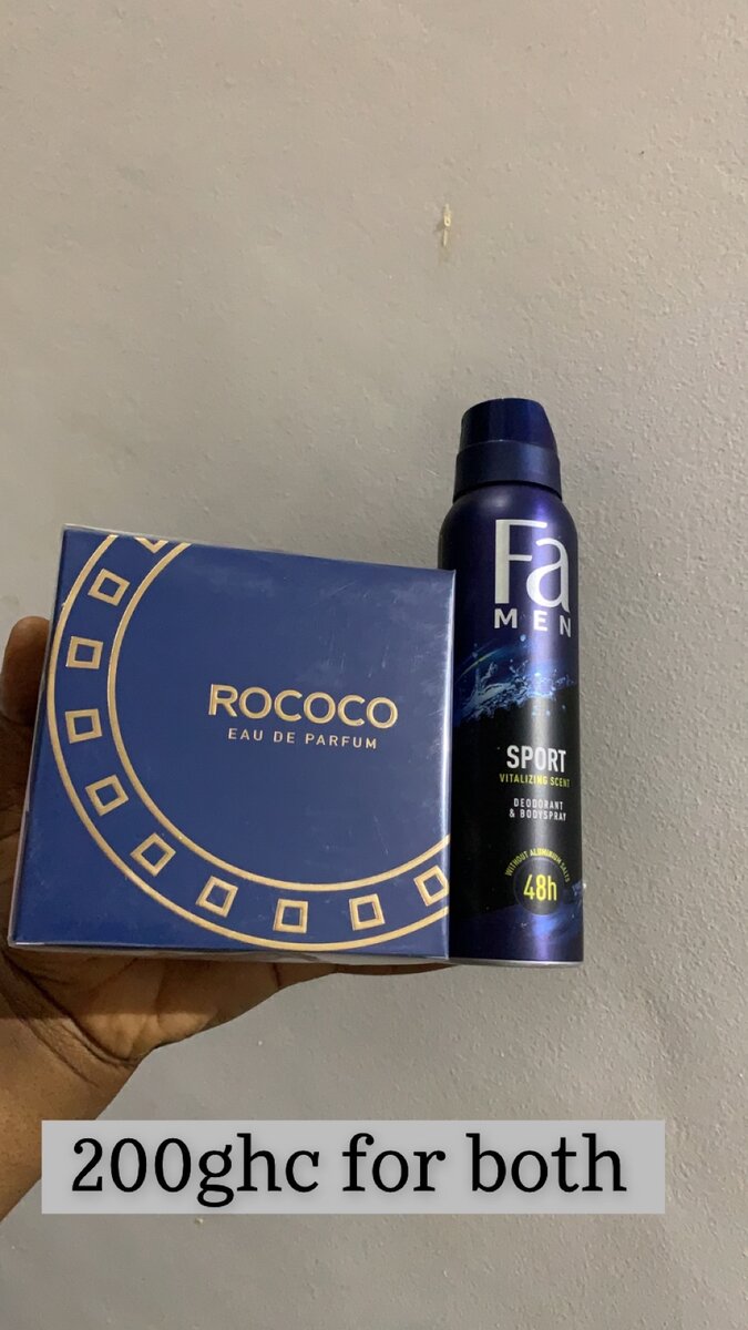 Rococo perfume & FA deodorant