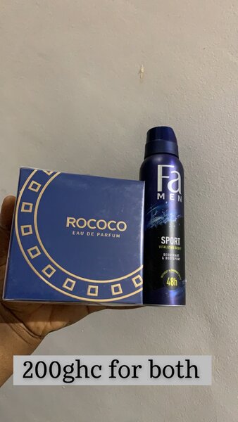 Rococo perfume & FA deodorant