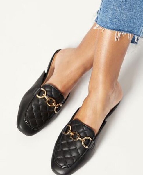 Lipsy Chain Mule Flat Loafer