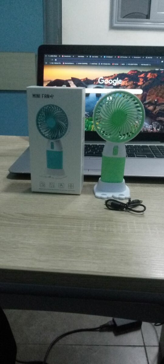 Portable Rechargeable Mini Fans 8hours Battery  Stay Cool A