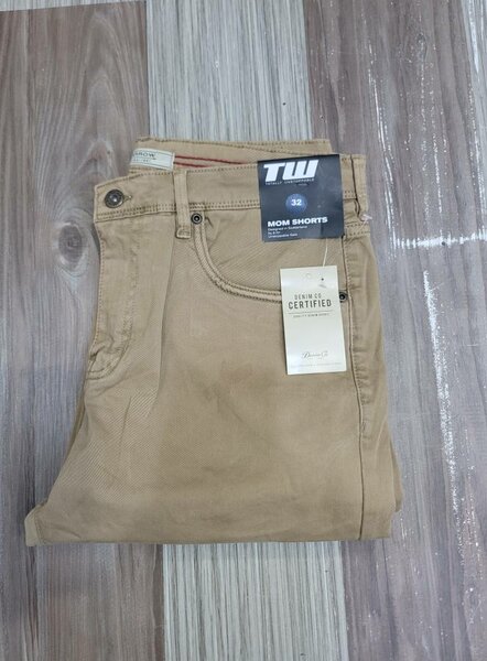 men's beige jeans