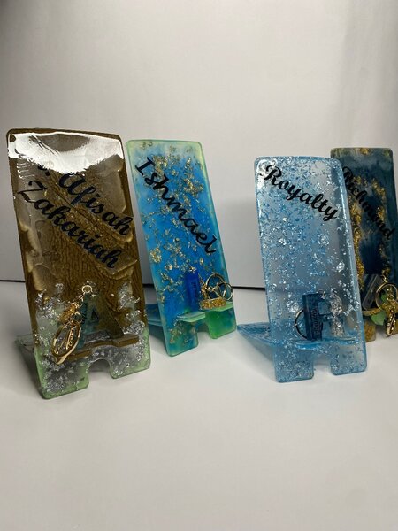 Phone stand and free key holder