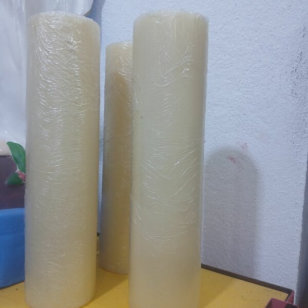 Bougies longues en cire