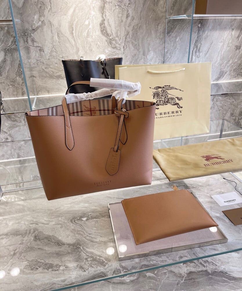 Sac cabas en cuir élégant