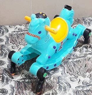Baby Rocking & Riding Horse 100% Premium Plastic Quality ( 2 In 1 Ride On )