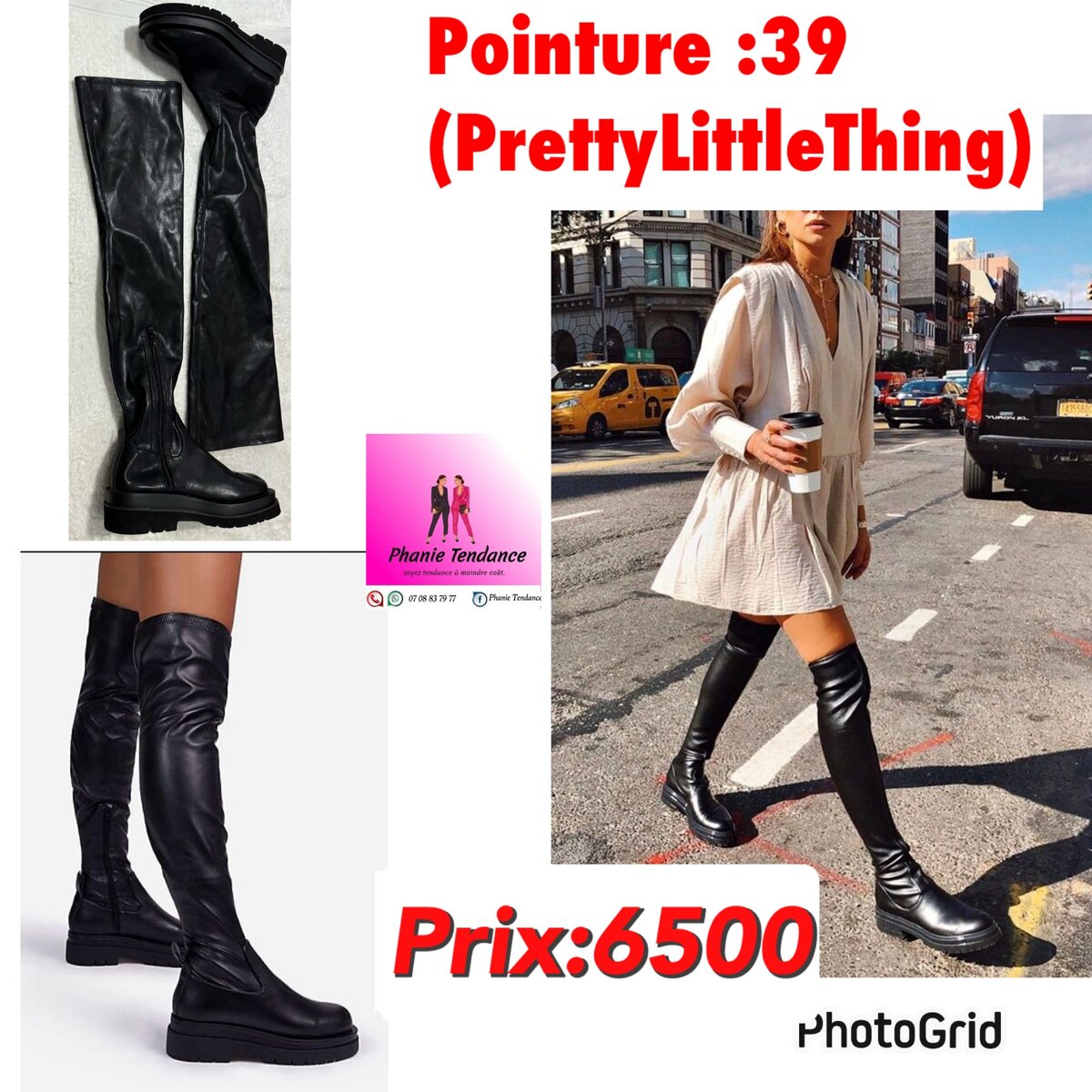 Bottes et cuissardes