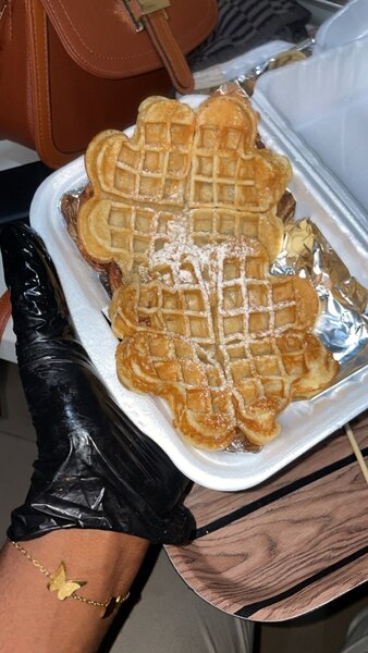 3 Délicieux Gaufres Coeur