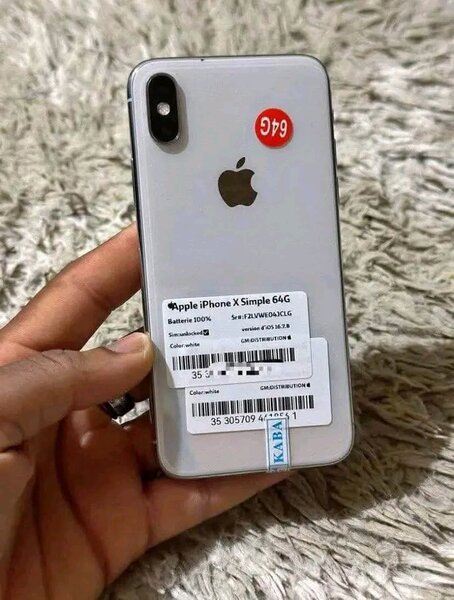 iPhone X 64GB Reconditionné
