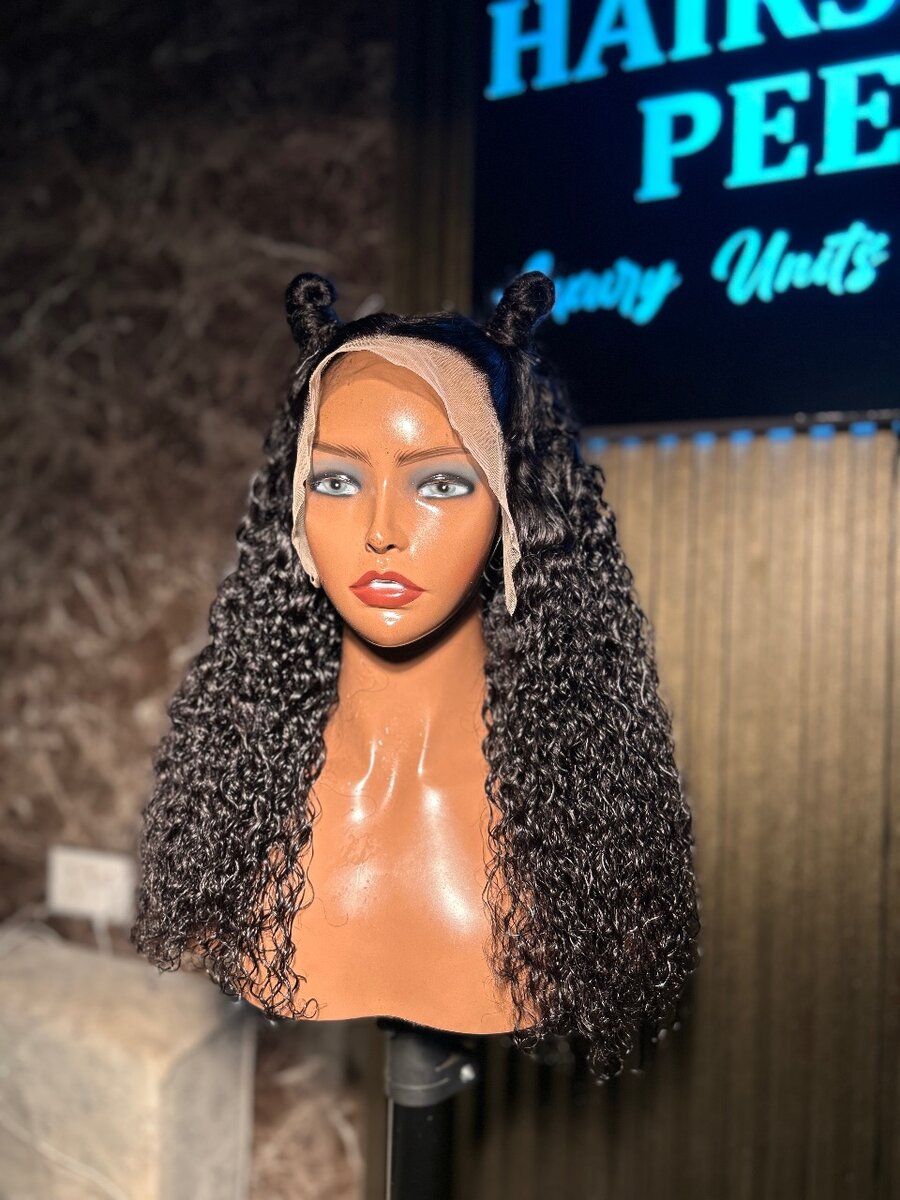 Human hair wig units