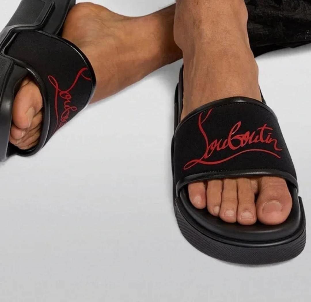 Quality Christian Loboutine slide