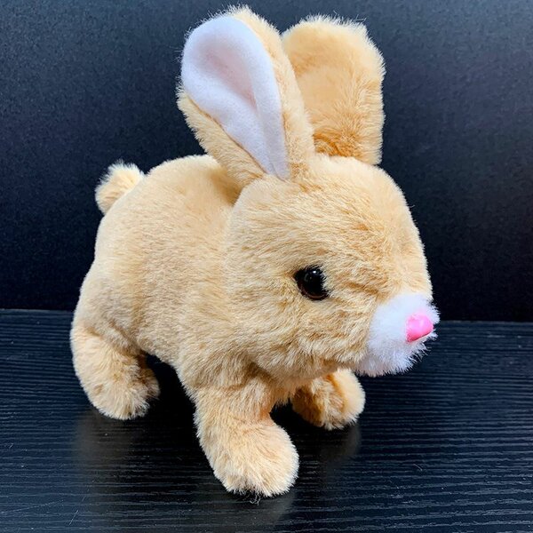 Peluche Lapin qui marche