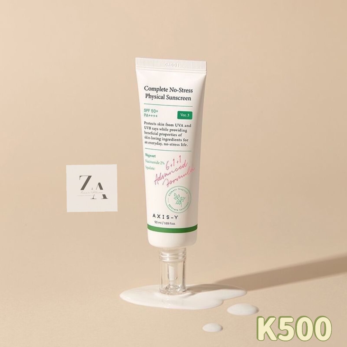 Axis-Y Complete No-Stress Physical Sunscreen