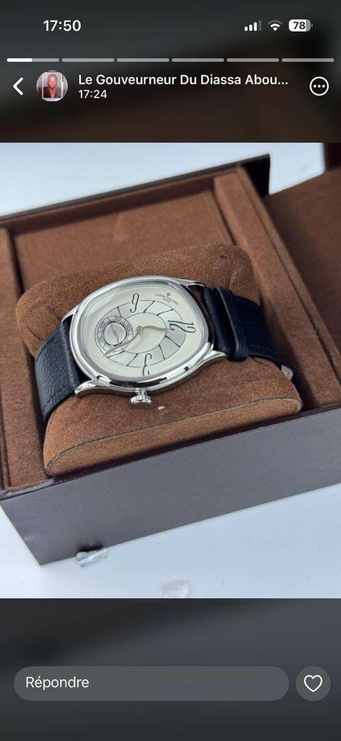 Montre Homme Élégante en Cuir