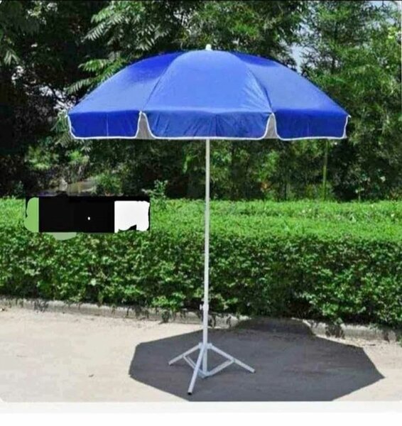 Parasol de jardin bleu