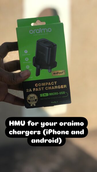 Oraimo chargers