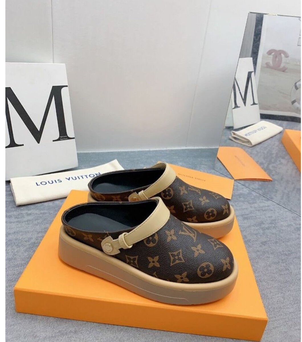 Sabots élégants Louis Vuitton
