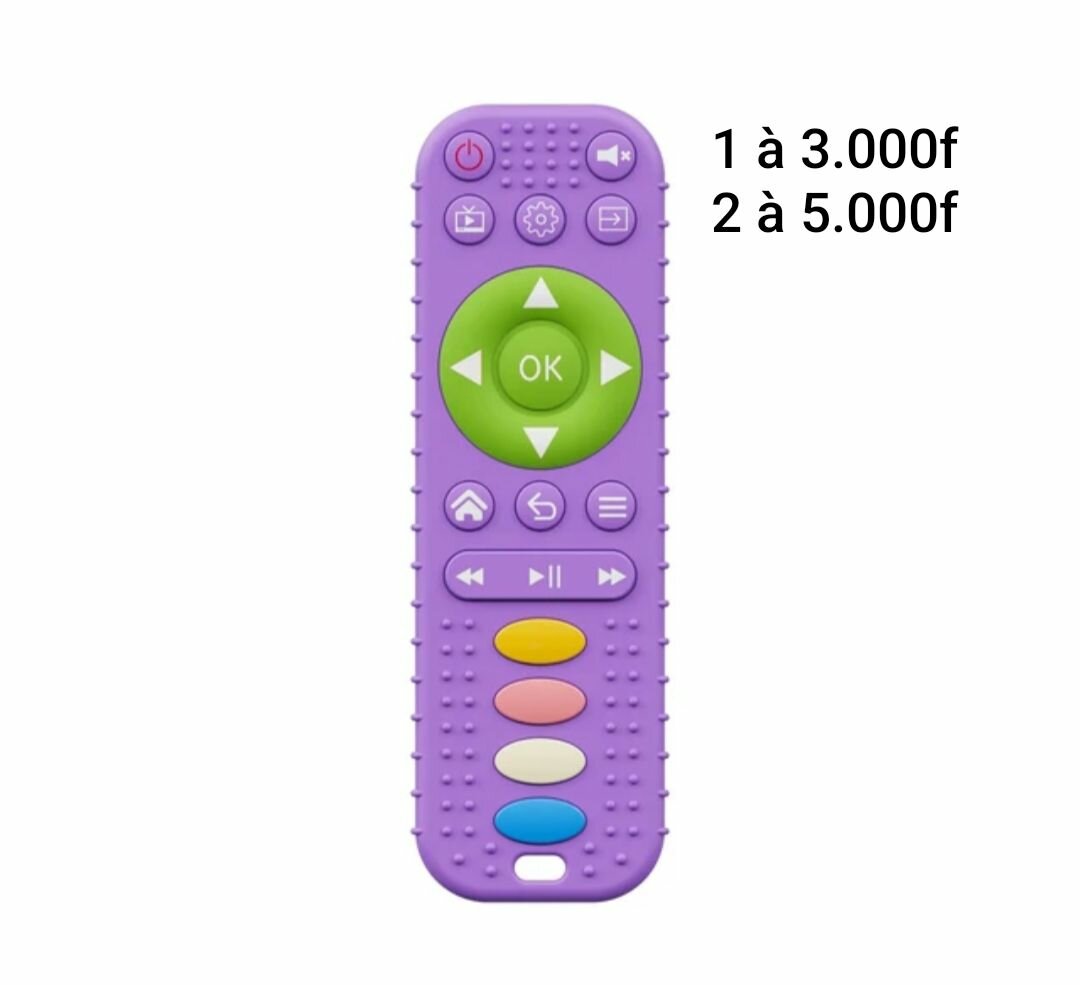 Télécommande universelle colorée