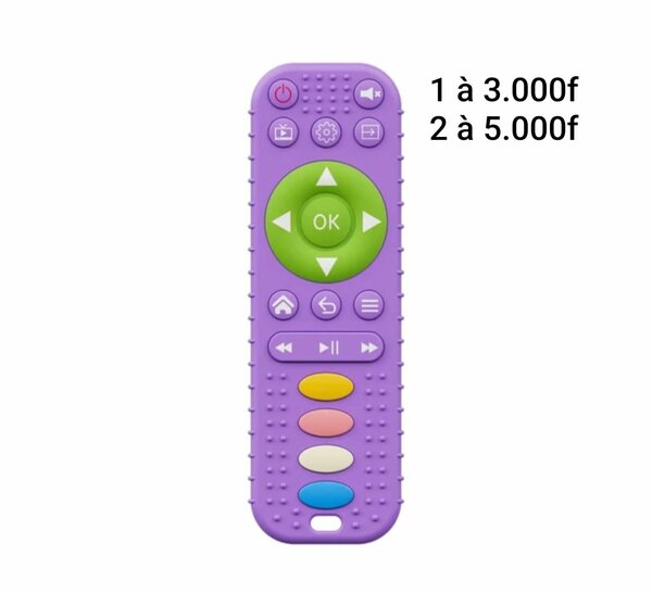 Télécommande universelle colorée