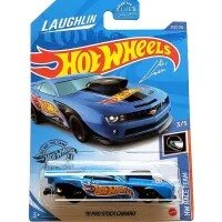 Hot Wheels 2020 10 Pro Stock Camaro Blue HW Race Team