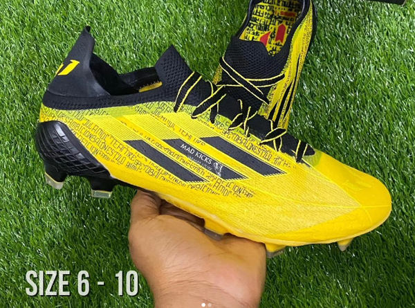 Adidas orange football boots