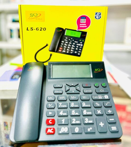 Téléphone Fixe avec Calculatrice