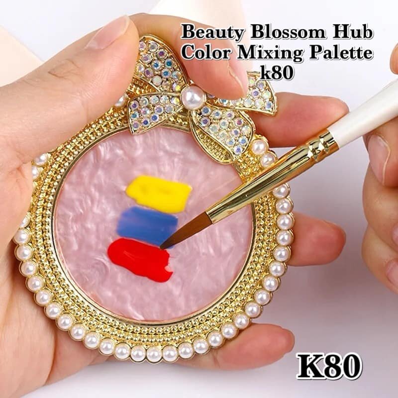 palette de mélange de couleurs