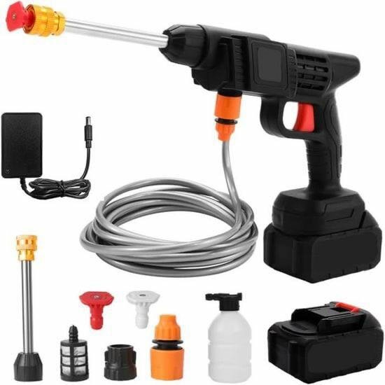 Nettoyeur Haute Pression sans Fil, Pistolet de Lavage de Voi