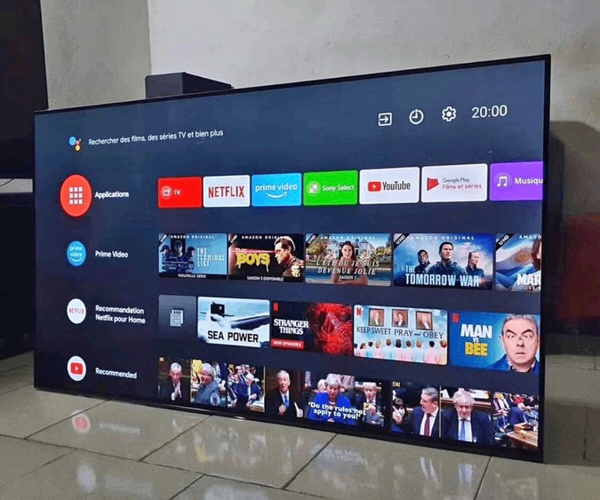 Smart TV UHD 4K 55 pouces