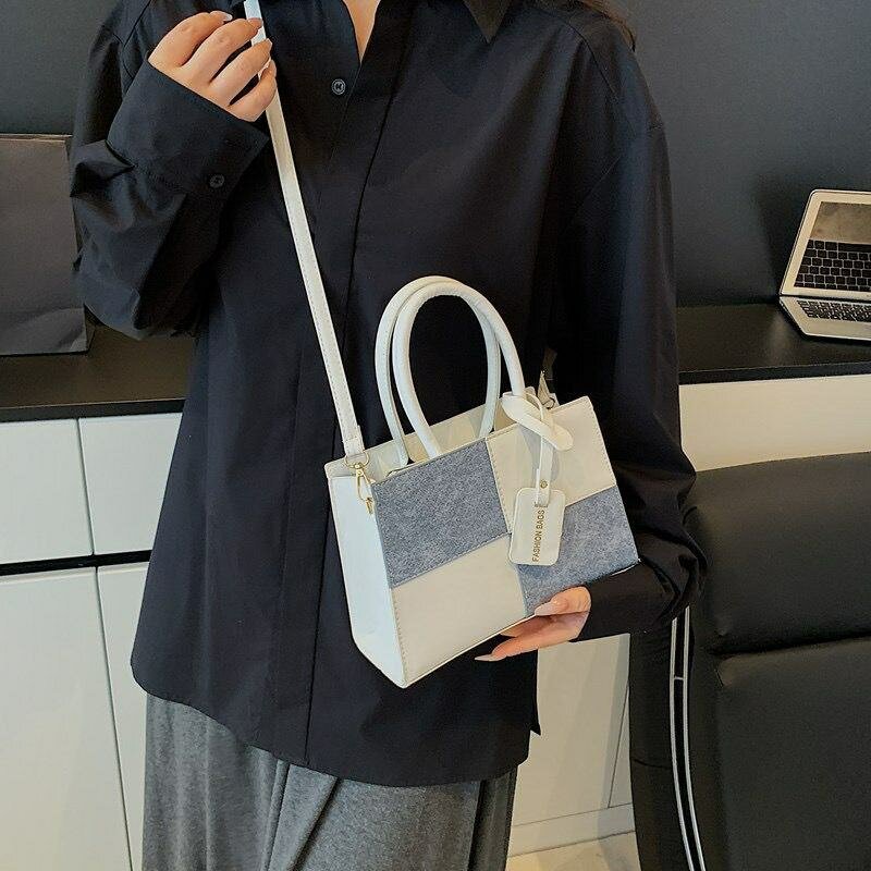 Sac à main patchwork élégant