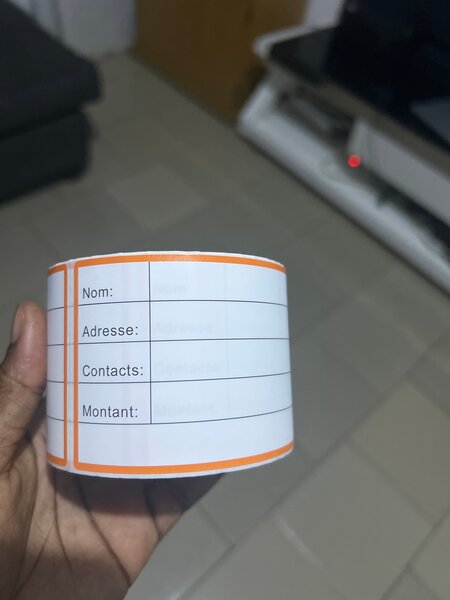 Étiquettes de livraison