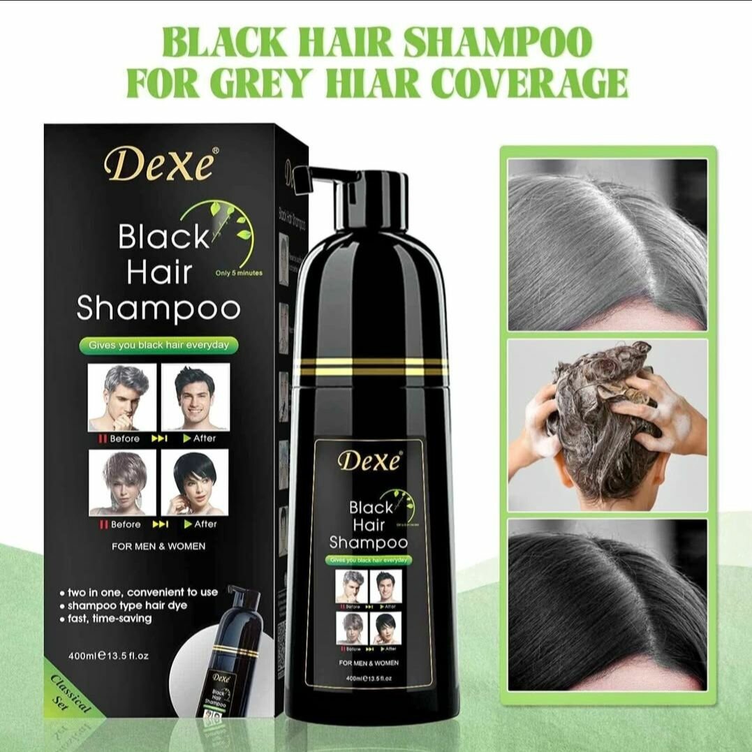Dexe Shampoo Coloration Noir