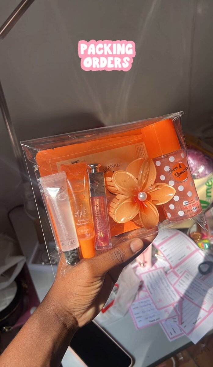 Trousse beauté complète brillante