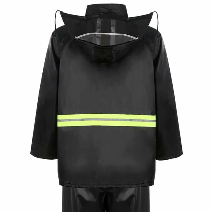 Ensemble imperméable haute visibilité